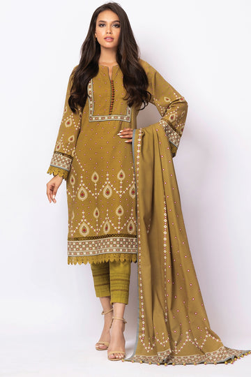 FW-3.1-21-MUSTARD Alkaram Winter Collection 2021